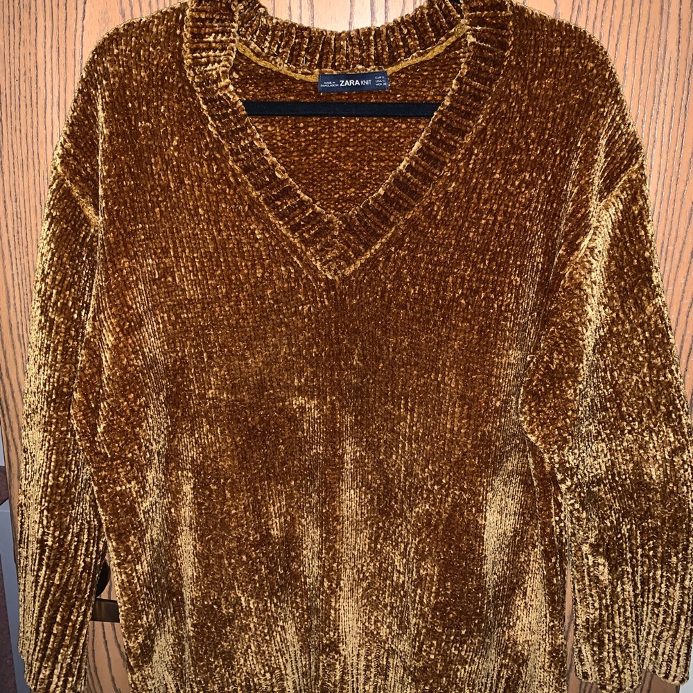 Zara Chenille Knit Swearer